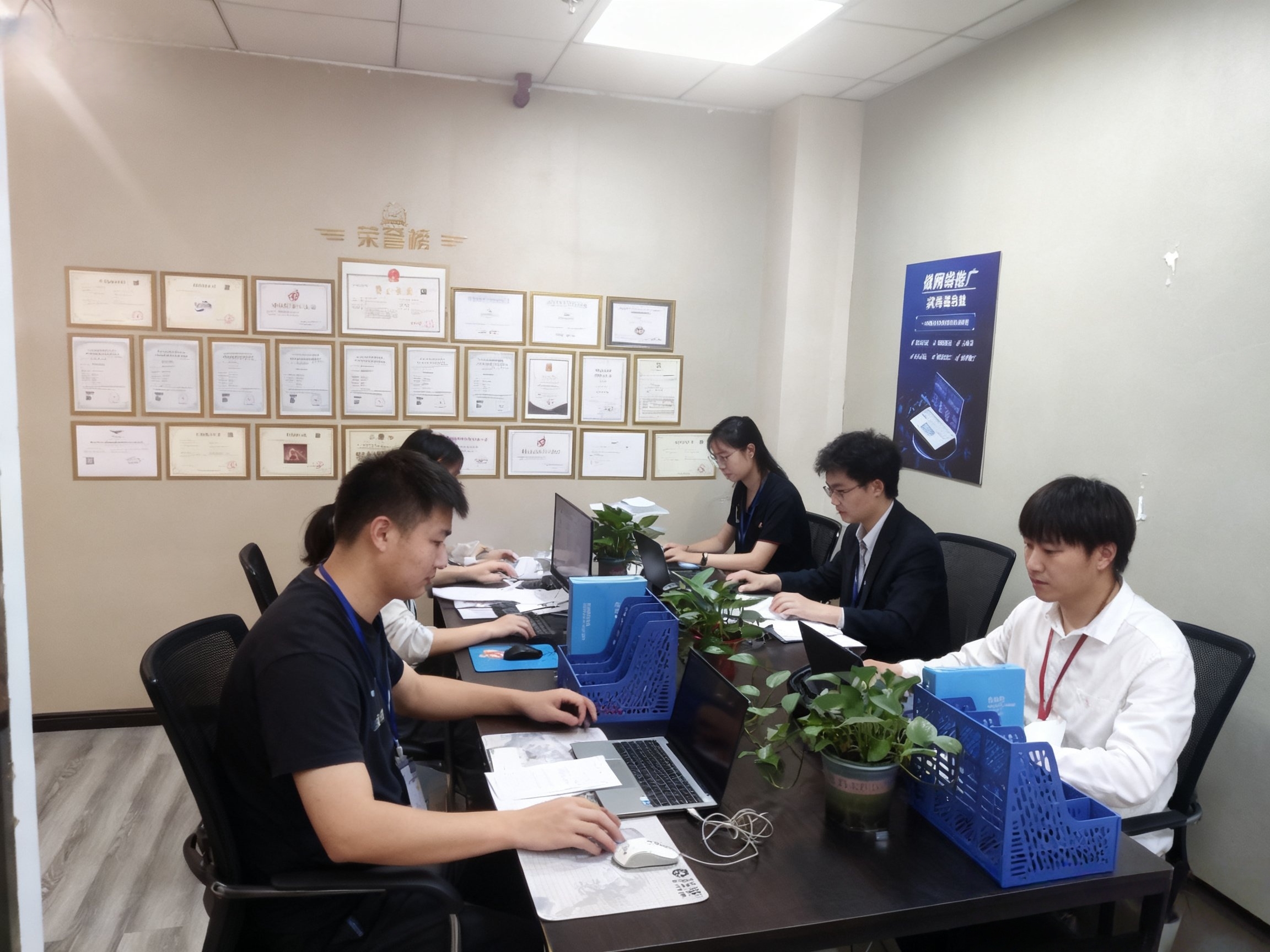 网推传媒有限公司工作实拍照片一